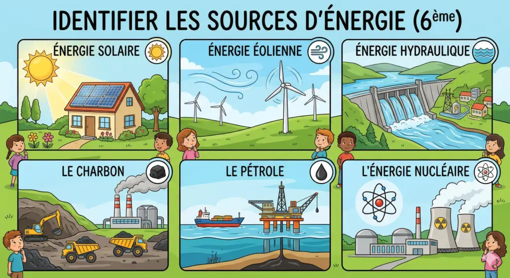 Ds Identifier les Sources d'Énergie
