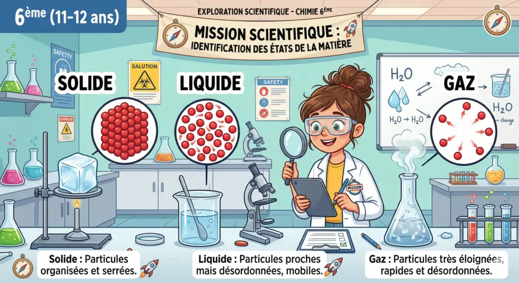 Identification des États de la Matière
